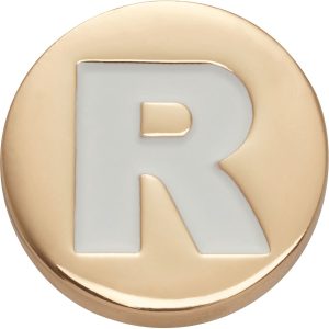 Gold Letter R